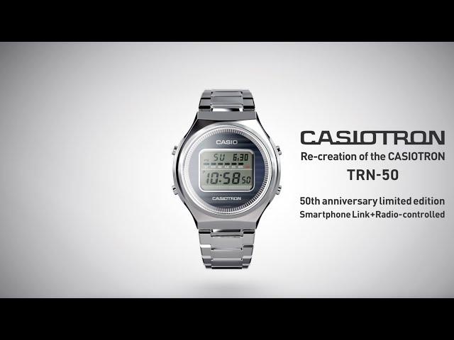 Celebrating 50 years of Casio: CASIOTRON TRN-50