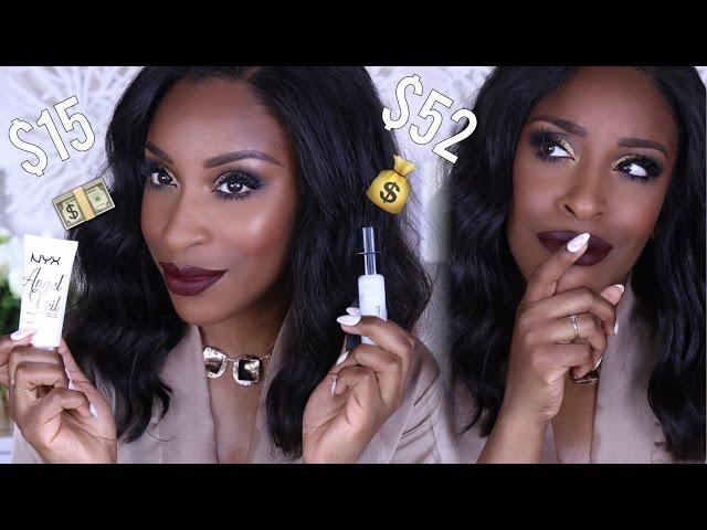 $52 Face Primer VS $15 Primer | Jackie Aina