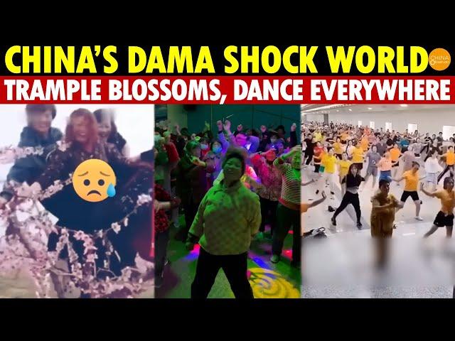 China’s Dama Disrupt High-Speed Rail, Facing Backlash; Their Bizarre Dancing Even Reaches Cemeteries