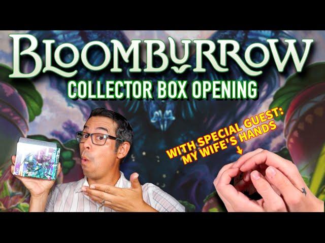 Bloomburrow Collector Box Opening w/ Special Guest: My Wife's Hands