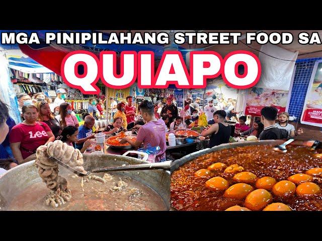 STREET FOOD MANILA | QUIAPO STREET FOOD | MGA TRENDING NA PAGKAIN SA QUIAPO! | QUIAPO FOOD HUNT