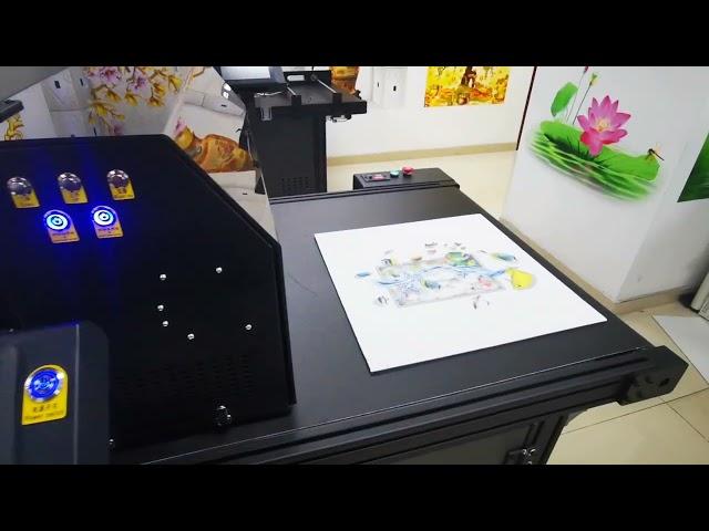 Robotjet  Single pass digital inkjet printer