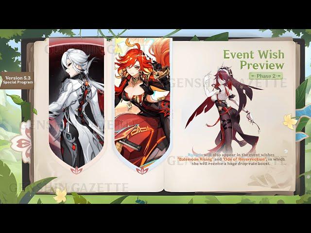 HUGE UPDATE! 5.3 BANNERS CHANGED?! ARLECCHINO + MAVUIKA! - Genshin Impact