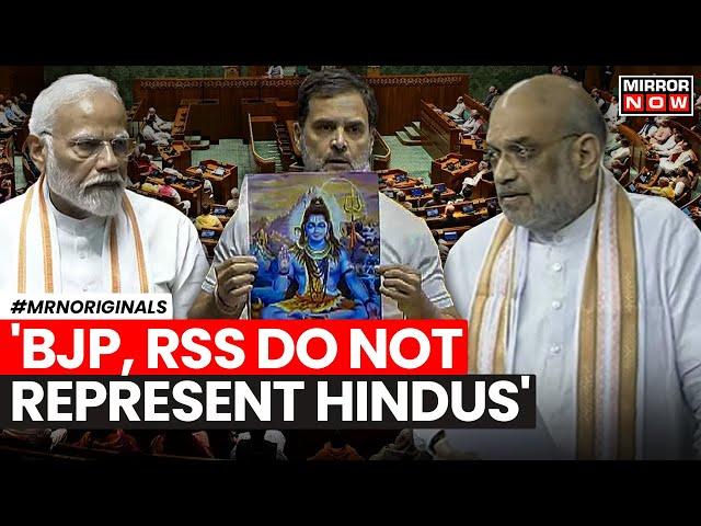 Rahul Gandhi Parliament Speech | PM Modi, Amit Shah Demand Apology On LoP's Anti- Hindu Remark