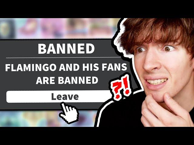 ROBLOX GAME BANS ALL FLAMINGO FANS