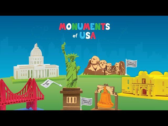 Mapology | Monuments of USA  | #EducationalToys