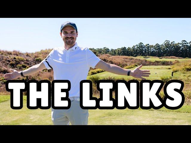 Ich spiele zum 1. Mal LINKS GOLF | 18 Loch auf Video