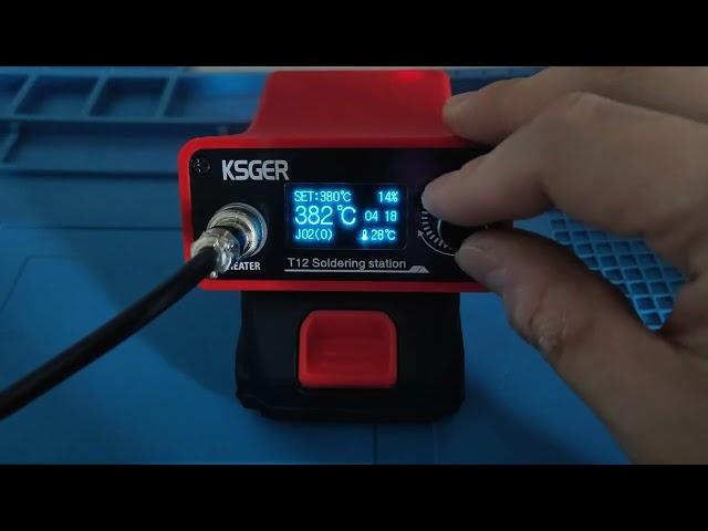 KSGER New T12 Soldering Station