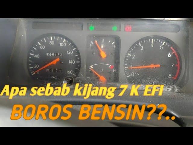 Kijang 7K EFI 1,8 boros bensin?.#caramenghematbensinkijang @arispetualang1535