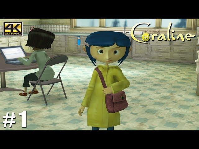 Coraline - Wii Gameplay Playthrough 4k 2160p (DOLPHIN) PART 1