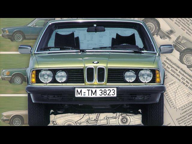 BMW E23 • THE FIRST BAVARIAN SEVEN • HISTORY OF A 1970s AND 1980s ICON