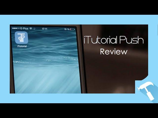 iTutorial Push 2.0 - iPhoneiPodTutorial App Review *german*