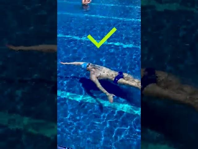 Spot the Difference in His Backstroke Technique!