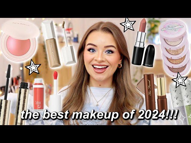 The *BEST* MAKEUP of 2024!!!!  Drugstore + High End