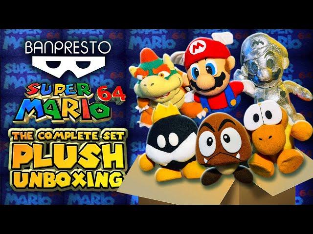 Banpresto: Super Mario 64 (The Complete Set) - Plush Unboxing