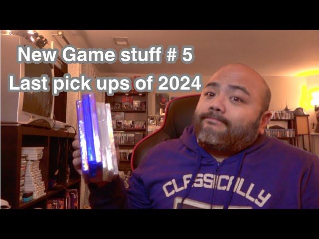 New Game Stuff #5 | Last Video Game Pickups of 2024