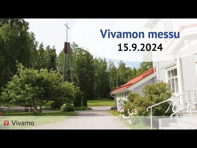 Messu Vivamon Särkyneen sydämen kirkosta 15.9.2024