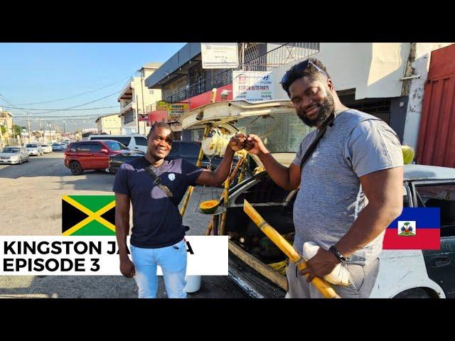 HAITIAN Man  Finds Real JAMAICAN  Breakfast In The Streets of KINGSTON Jamaica