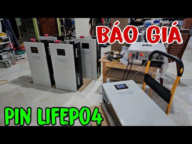 Báo Giá Pin Lưu Trữ Lifepo4 Tháng 12/2024