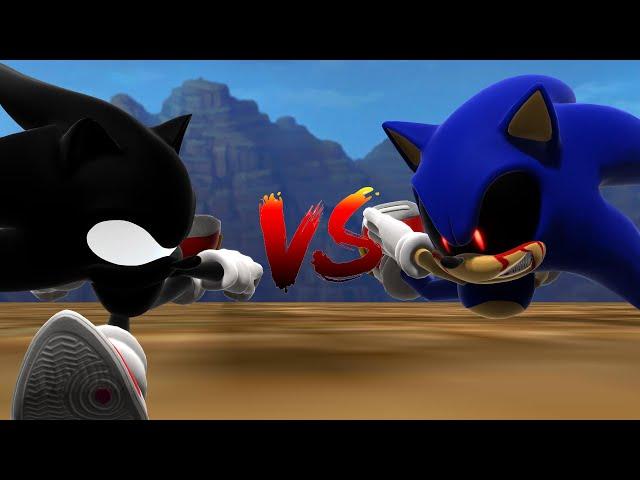 Dark Super Sonic V.S. Sonic.EXE - The Race [Animation] ソニック v. ソニック