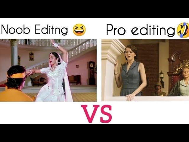 Noob Editng Vs pro Editng | Funny Trend vedo  | New vs Old song #funny #video #1ontranding