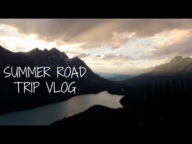 SUMMER ROAD TRIP MEGA VLOG | Sarah Burgett