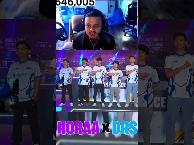 HORAA ESPORTS x DRS GAMING PMSL FINALS LAN ENTRY  CR7 HORAA REACTION  #horaa #drs #pmsl #cr7horaa