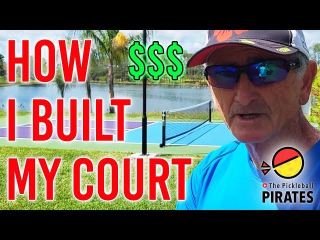 I Built My Own Pickleball Court, This is What it Really Costs