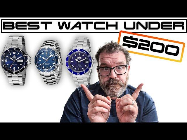 Best Watch Under $200 - Don't Ever Buy 1 of These! Invicta Pro Diver vs Pagani 007 vs Orient Mako 2