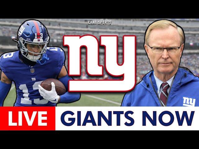 LIVE NY Giants Rumors & News: John Mara MUST Get THIS RIGHT + Jalin Hyatt Drama