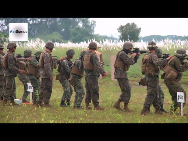 Philippine and U.S. Marines and Sailors Conduct a Stress Fire during PHIBLEX 14 - Story