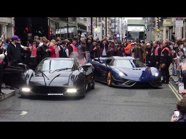 Supercars in London November 2024