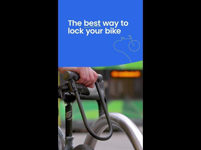 How to lock your bike to prevent theft