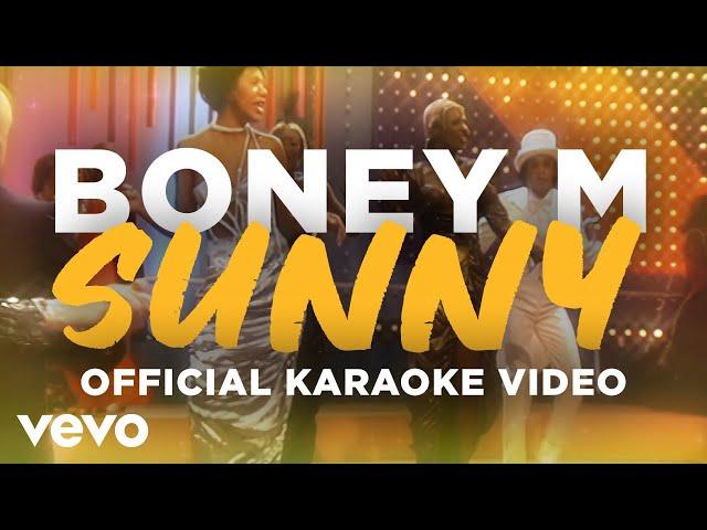 Boney M. - Sunny (Official Karaoke Video)