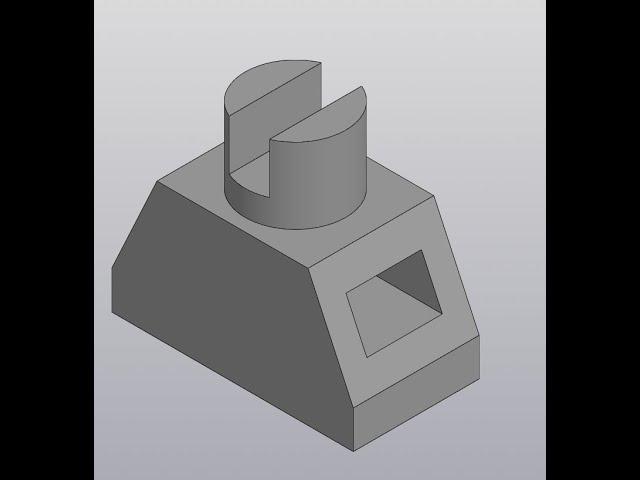 Видеоуроки Компас 3D V18. Изометрия детали. Видео по запросу.