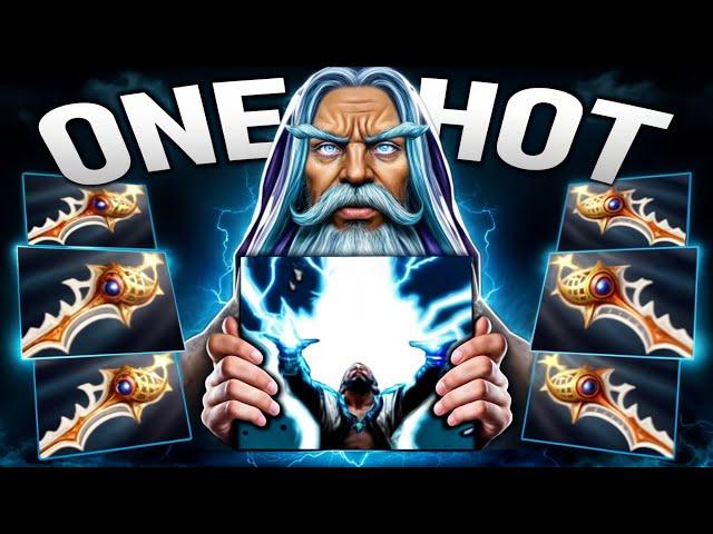 x6 Divine Rapier Zeus AFK One Shot Ulti From Base34 Kills | Dota 2 Gameplay