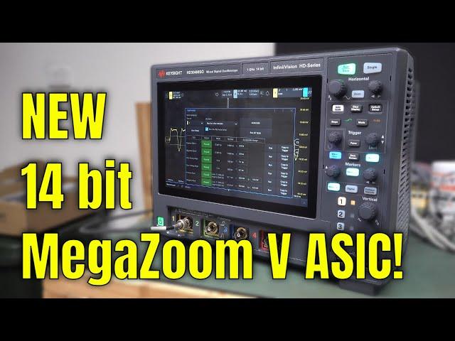 EEVblog 1638 - NEW Keysight Megazoom V ASIC 1GHz HD3 Oscilloscope!