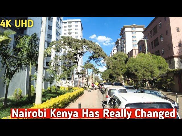 4K Drive Through Nairobi Lavington,Kilimani To Hurligham 