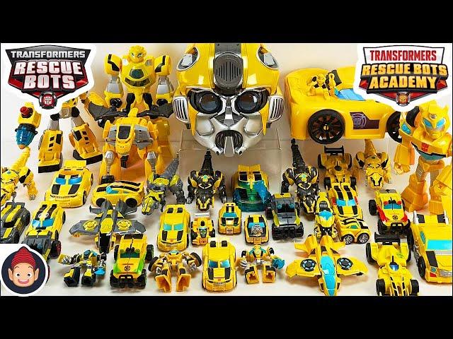 Transformers Rescue Bots Bumblebee Toy Collection! Over 30+ Rescue Bots Bumblebee Toys!