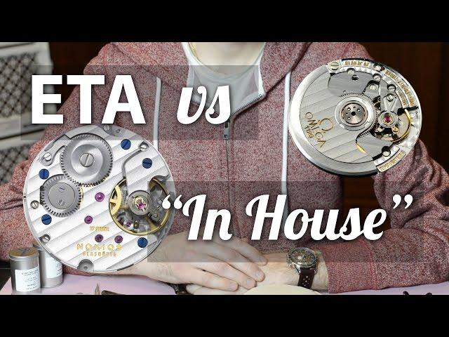 ETA vs "In House" - Comparing mechanical watch movements