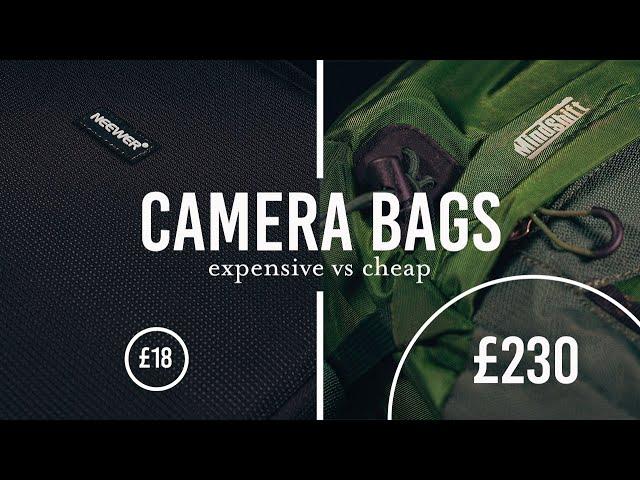 Cheap vs Expensive Camera Bags