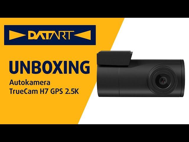 Autokamera TrueCam H7 GPS 2.5K | unboxing