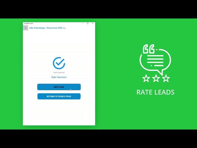 Capture Tradeshow Leads With Eventleaf Lead Retrieval App