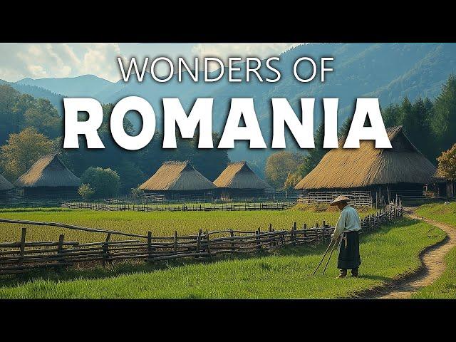 Wonders of Romania | The Most Amazing Places in Romania | Travel Video 4K