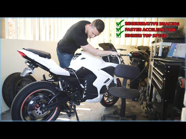 TUNING the ELECTRIC SPORTBIKE (How to)