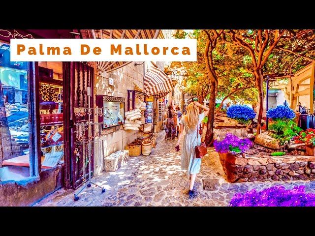 Palma de Mallorca, Spain  - SUMMER 2023 4K-HDR Walking Tour (▶125min)