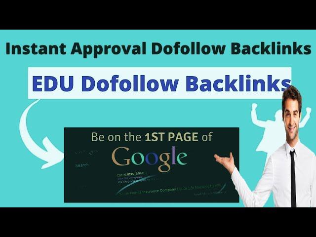 High-Quality EDU Dofollow Backlinks | EDU Dofollow Backlinks Sites | How to Create.EDU Backlinks