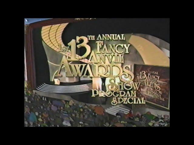 The 1st 13th Annual Fancy Anvil Awards Show Program Special from Cartoon Network in 2002