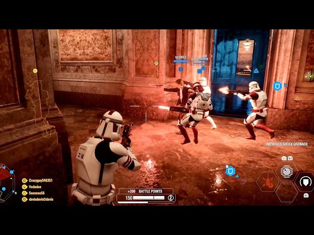 Star Wars Battlefront 2: Galactic Assault Gameplay (No Commentary)