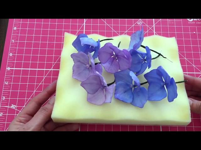 HOW TO MAKE GUMPASTE/SUGAR HYDRANGEAS